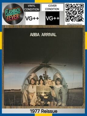 ABBA•Arrival•1977 US Stereo (#SD 18207) Presswell Pressing, Reissue